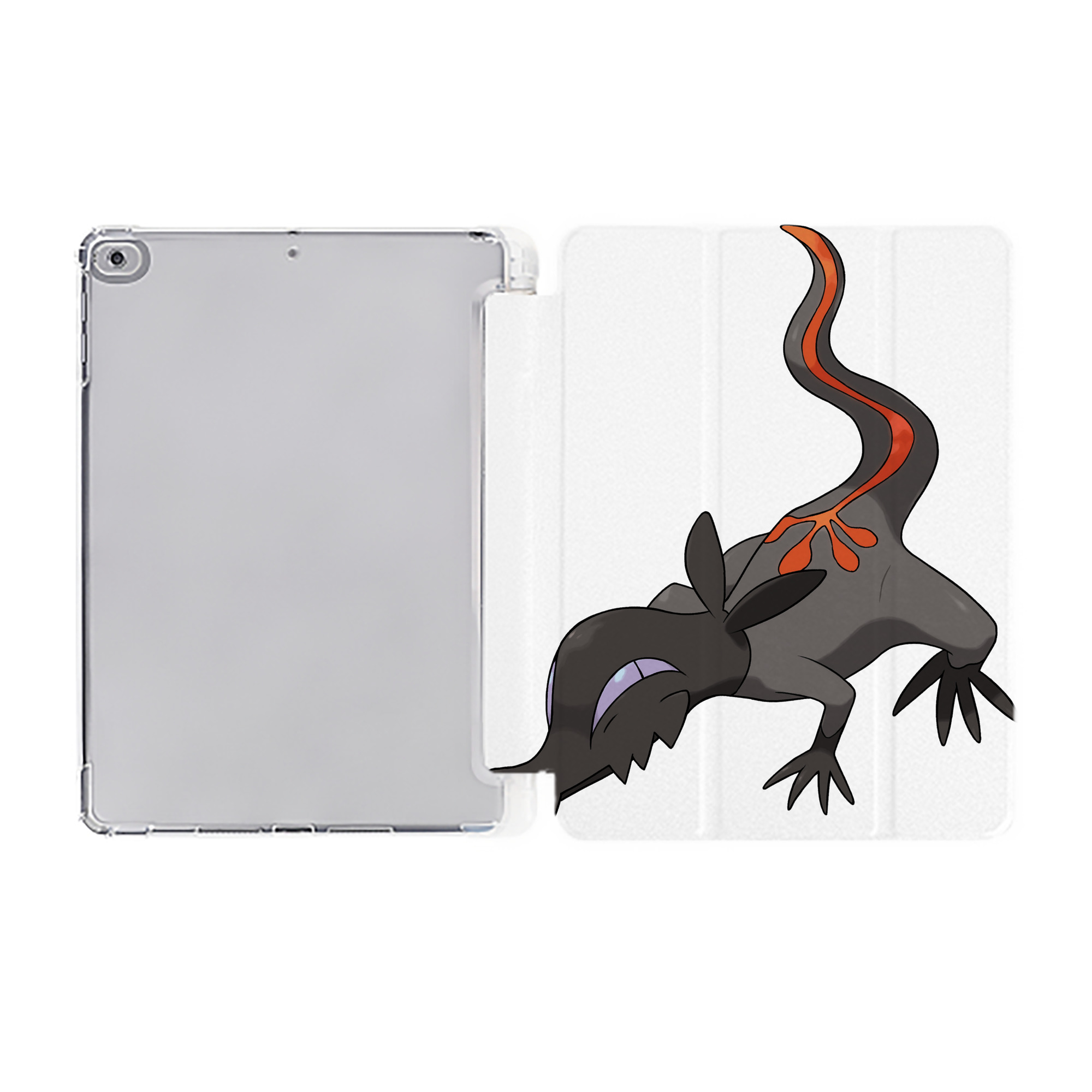 （画像用） ポケットモンスター Pokémon IPad ケース ペン収納付き 三つ折りスタンド PUレザー×シリコン 対応機種9.5/10.5/10.9インチ